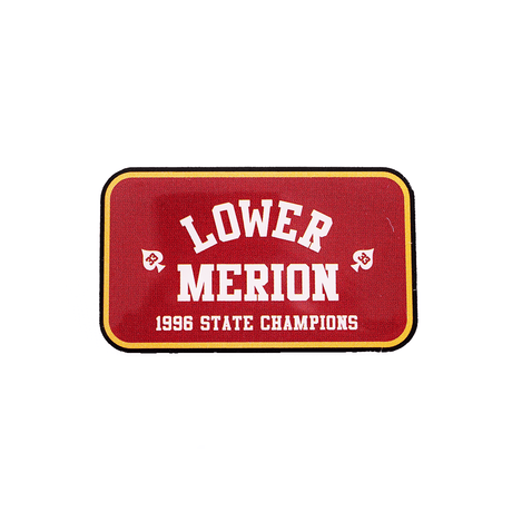 MAROON LOWER MERION STATE CHAMPS PIN - Allstarelite.com