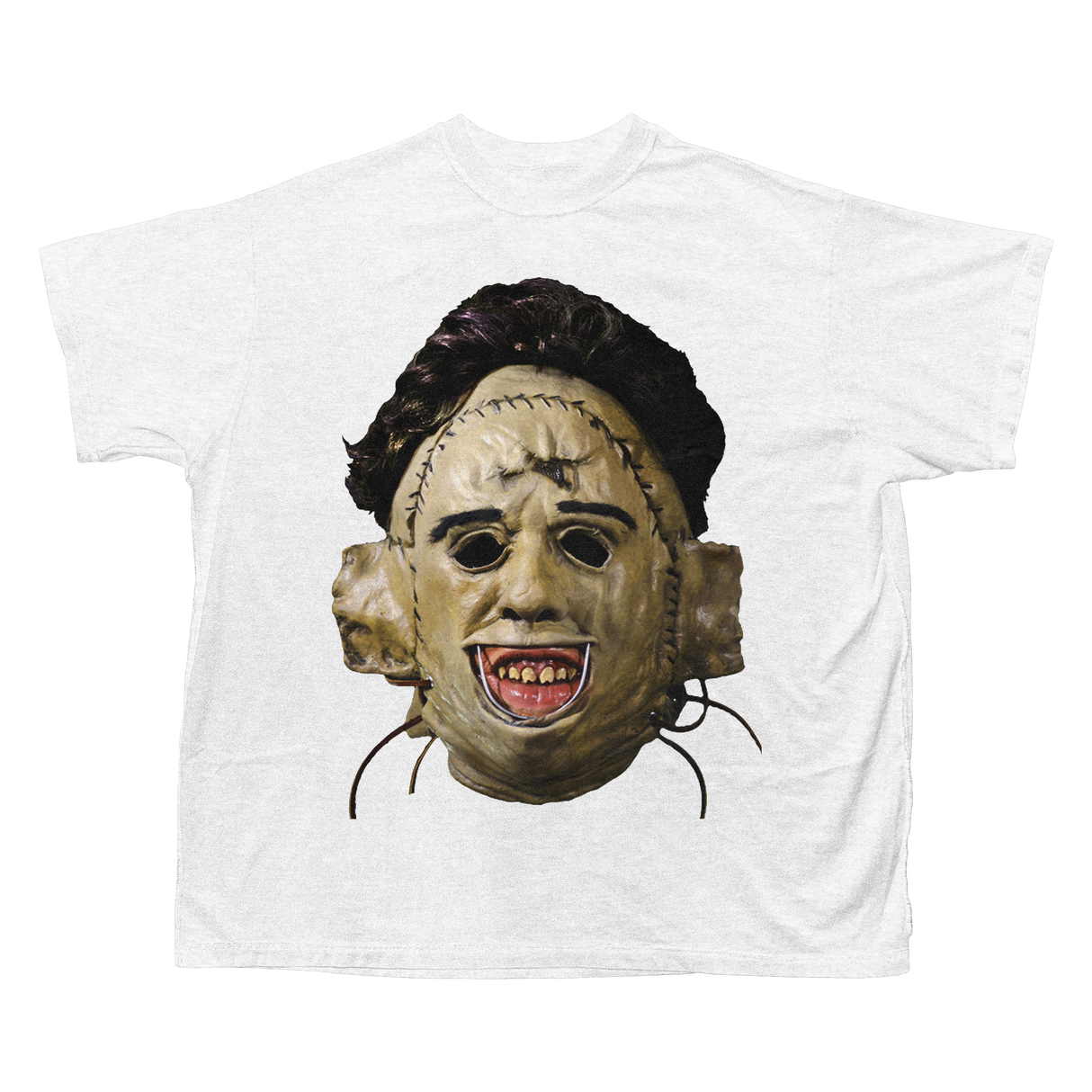 LEATHERFACE BIG HEAD T-SHIRT