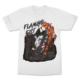 FLAMING FIST BRAND X T-SHIRT