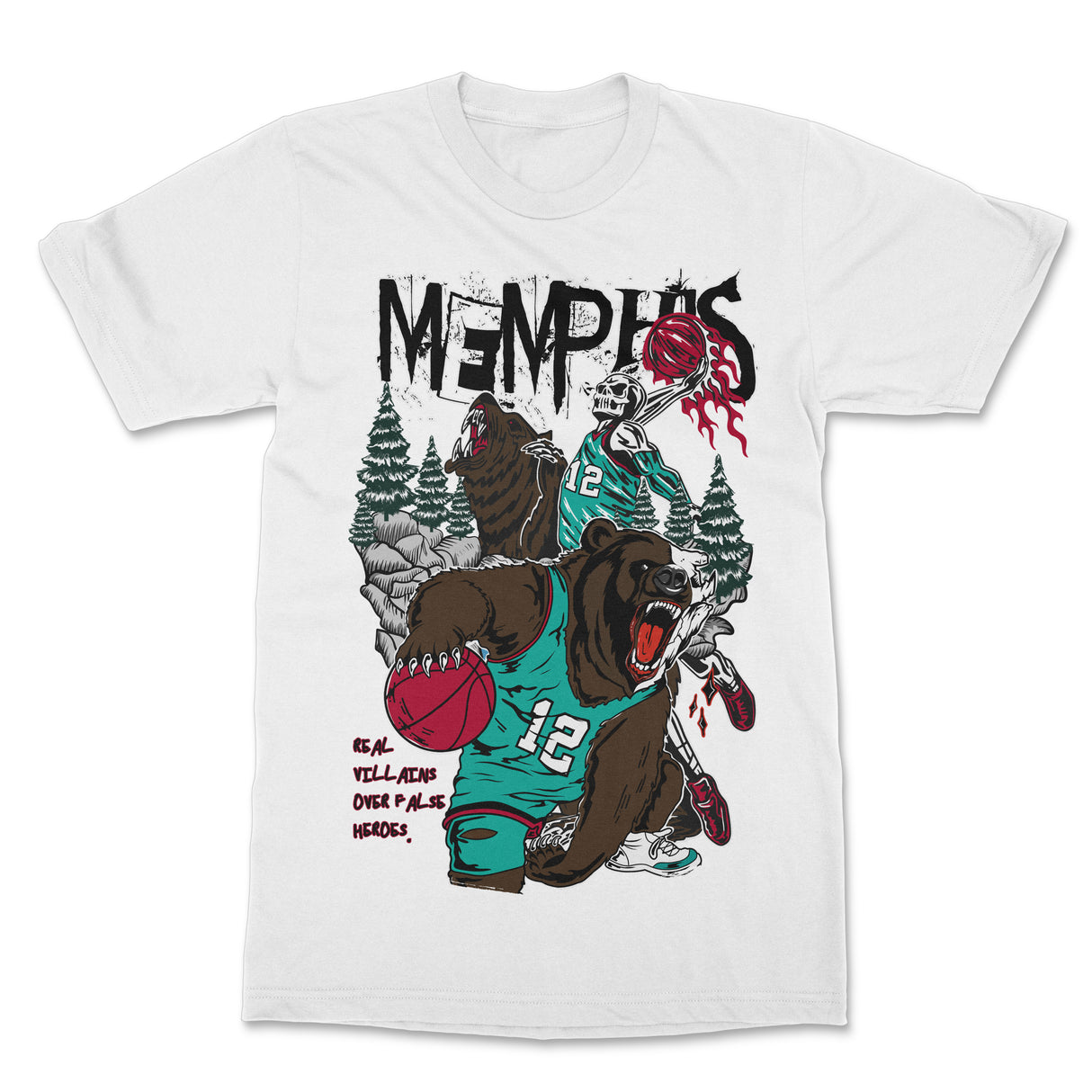 MEMPHIS VILLAINS BRAND X T-SHIRT