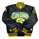 ANTHONY EDWARDS COUGARS SATIN JACKET (BLACK)