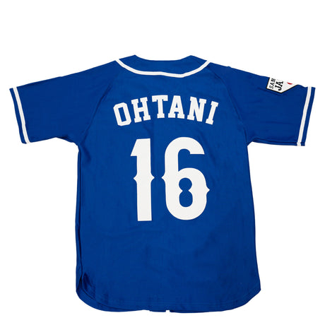 LOS ANGELES JAPAN OHTANI BUTTON DOWN JERSEY (ROYAL)