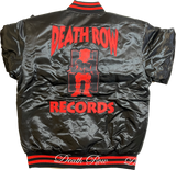 DEATH ROW SATIN JACKET (BLACK)