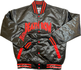 DEATH ROW SATIN JACKET (BLACK)