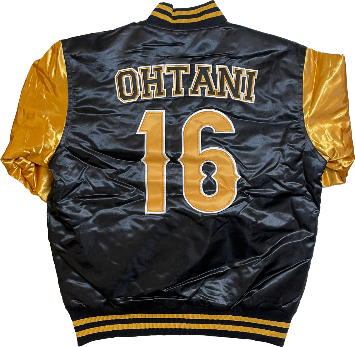 OHTANI SATIN JACKET (BLACK)