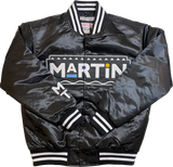 MARTIN SATIN JACKET (BLACK)