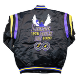 LEGENDS NEVER DIE SATIN JACKET (BLACK)