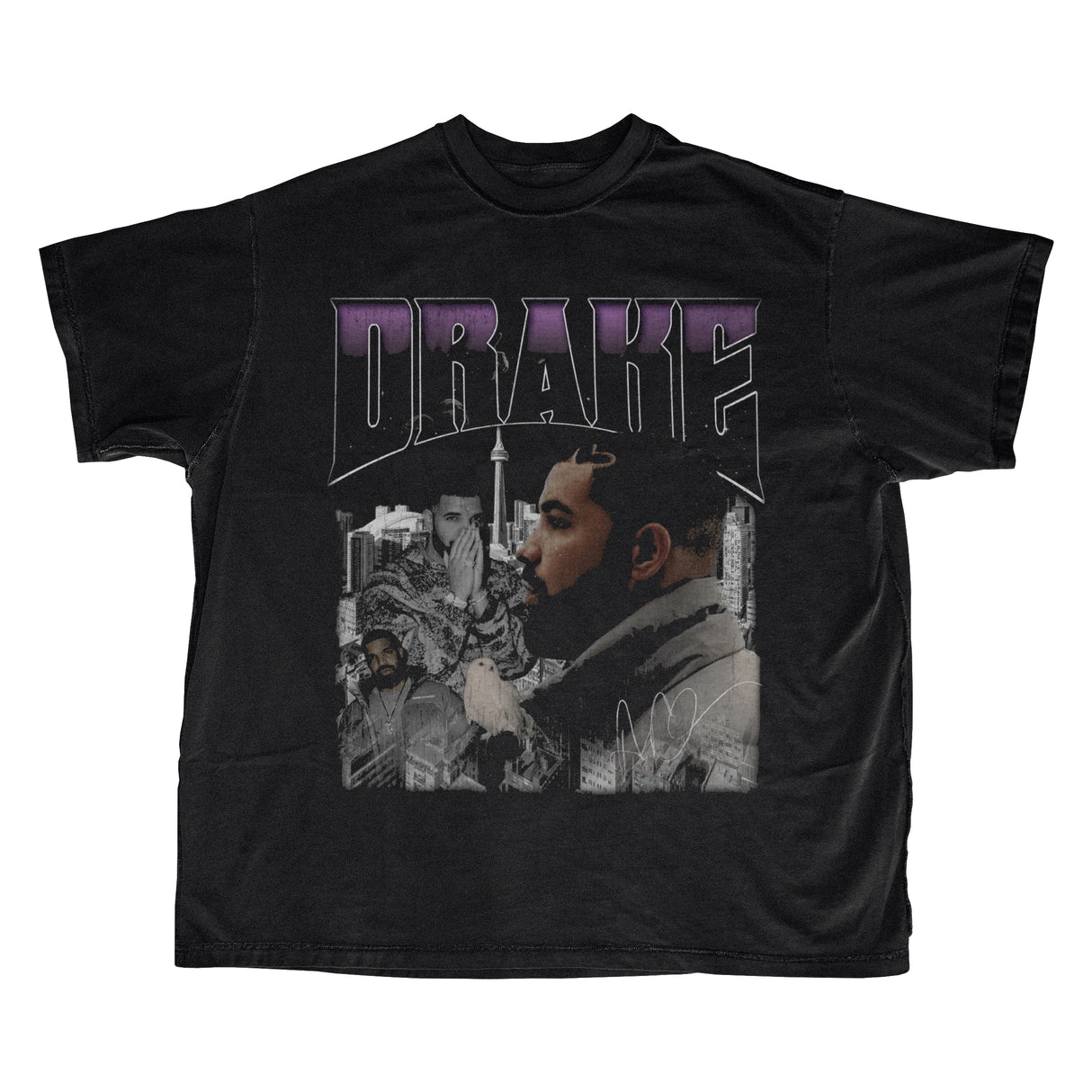 DRAKE COLLAGE HIPHOP T-SHIRT