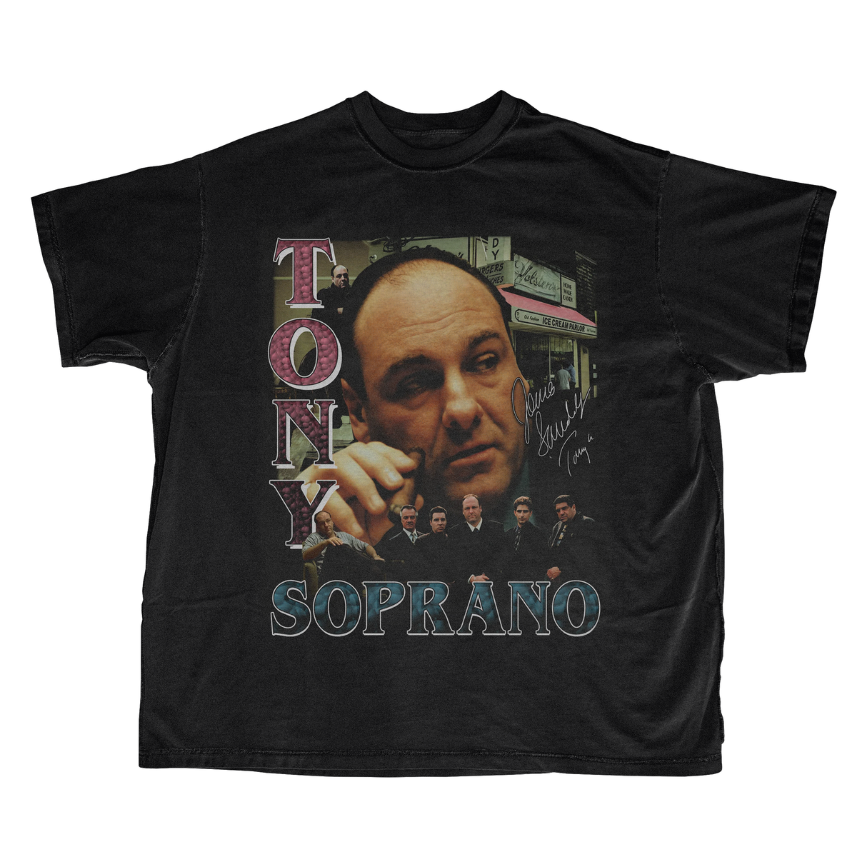 SOPRANOS POSTER T-SHIRT