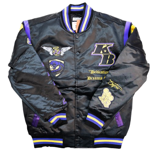 LEGENDS NEVER DIE SATIN JACKET (BLACK)