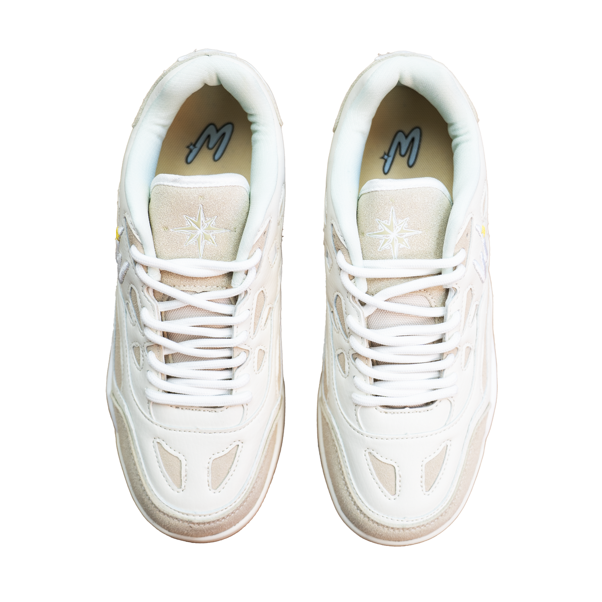 NORTH STAR SNEAKERS (CREAM)