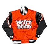 BETTY BOOP SATIN JACKET (BLACK)