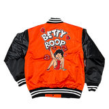 BETTY BOOP SATIN JACKET (BLACK)