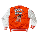 BETTY BOOP SATIN JACKET (WHITE)