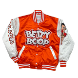 BETTY BOOP SATIN JACKET (WHITE)