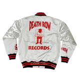 DEATH ROW SATIN JACKET (WHITE)