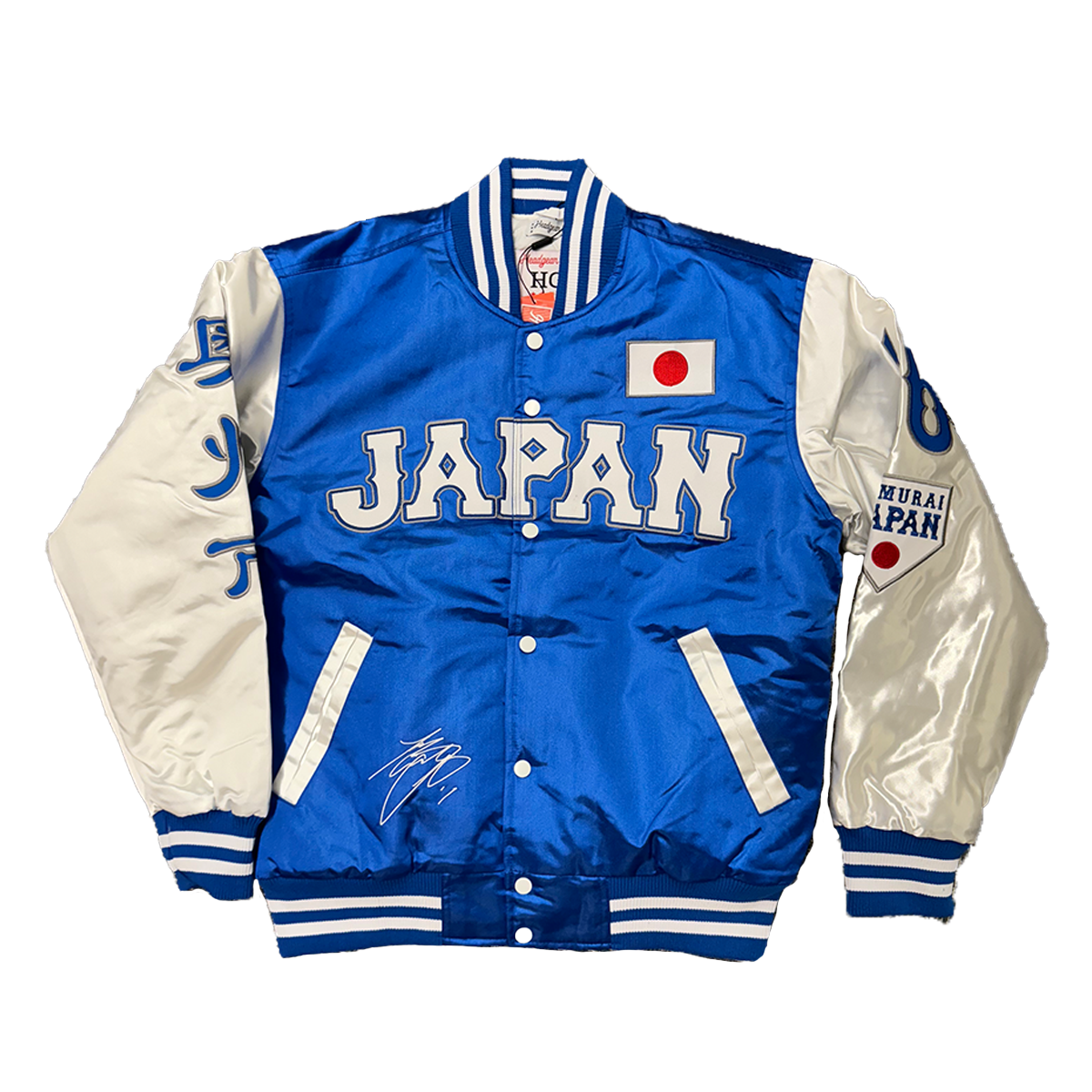 OHTANI SATIN JACKET (BLUE)