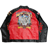 WATSON WORLD TOUR MOTO JACKET (BLACK/RED)