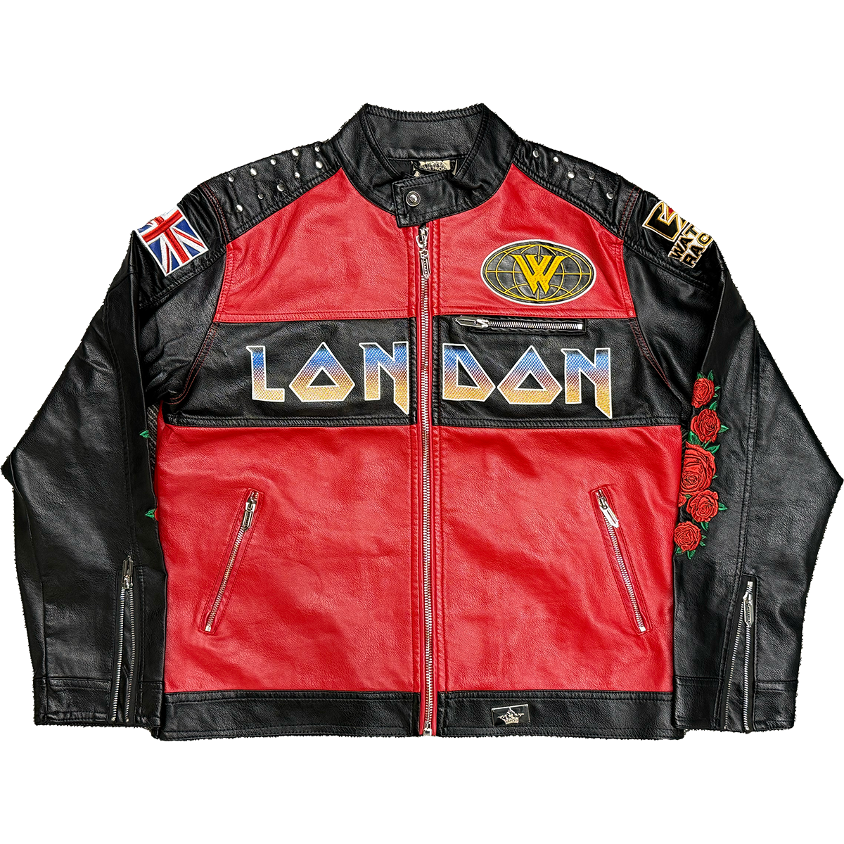 WATSON WORLD TOUR MOTO JACKET (BLACK/RED)