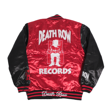 DEATH ROW RECORDS SATIN JACKET (RED)