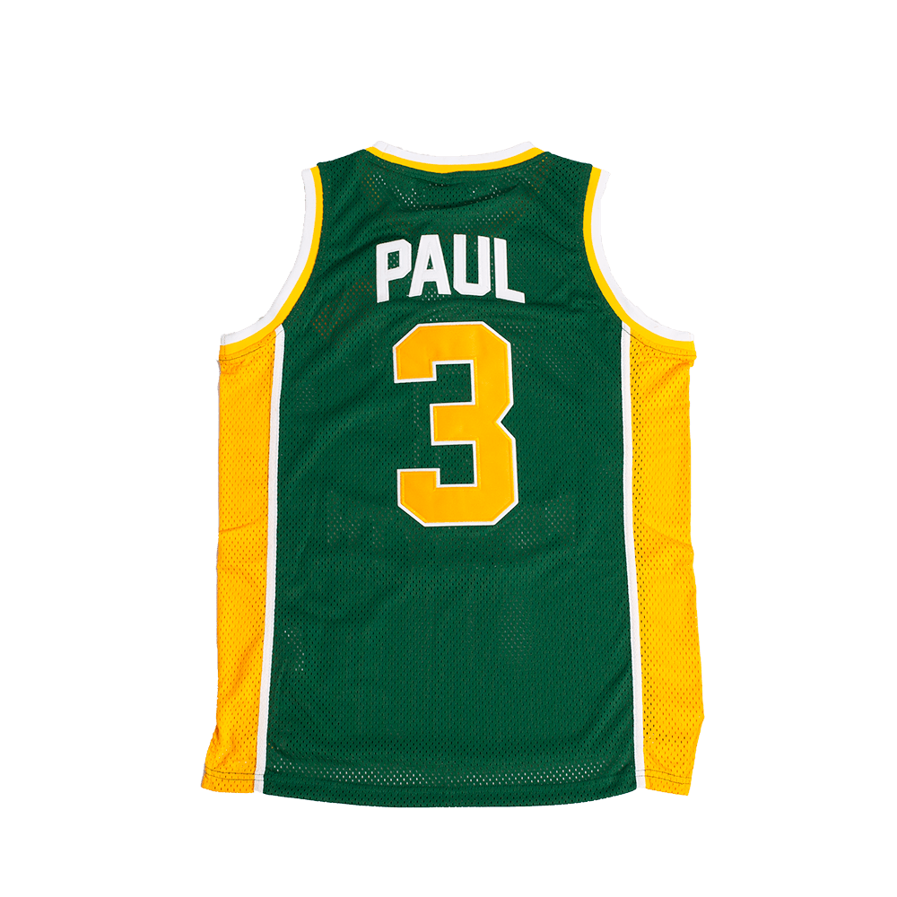 CHRIS PAUL WEST FORSYTH HIGH SCHOOL BASKETBALL JERSEY GREEN - Allstarelite.com