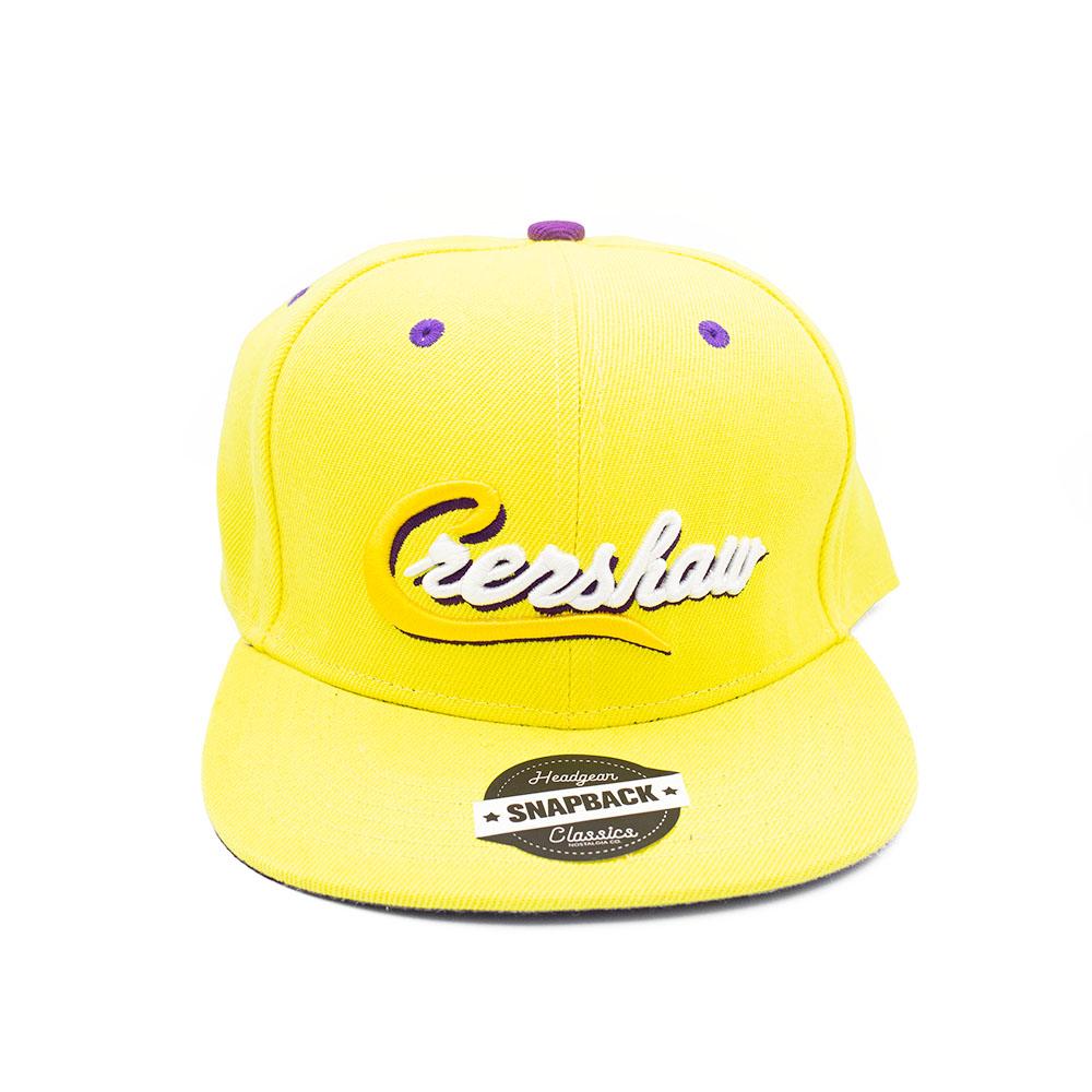 Crenshaw Yellow Snapback - Allstarelite.com