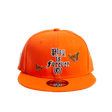 PLAY IS FOREVER ORANGE FITTED HAT - Allstarelite.com