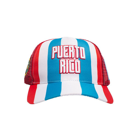 PUERTO RICO SOCCER TRUCKER HAT - Allstarelite.com